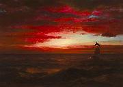 Frederic Edwin Church Marine Sunset USA oil painting artist